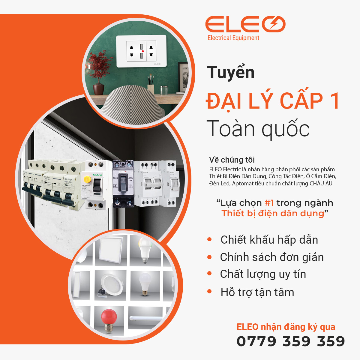 Tuyển đại lý nhà phân phối thiết bị điện Toàn Quốc Tuyển đại lý nhà phân phối thiết bị điện Toàn Quốc